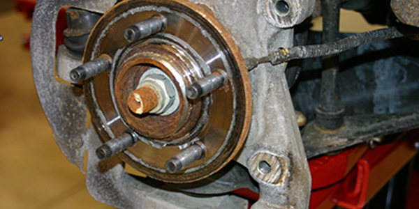 Damaged ABS wheel-speed sensor wiring is a common VSC fault source.
